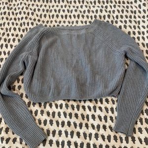 Cropped sweater